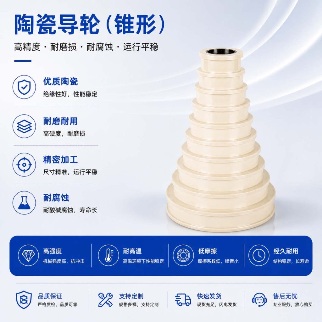 氧化锆微拉塔轮|电线电缆设备配件|电缆生产线配件|线材设备导轮|