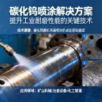 碳化钨喷涂解决方案|提升工业耐磨性能的关键技术