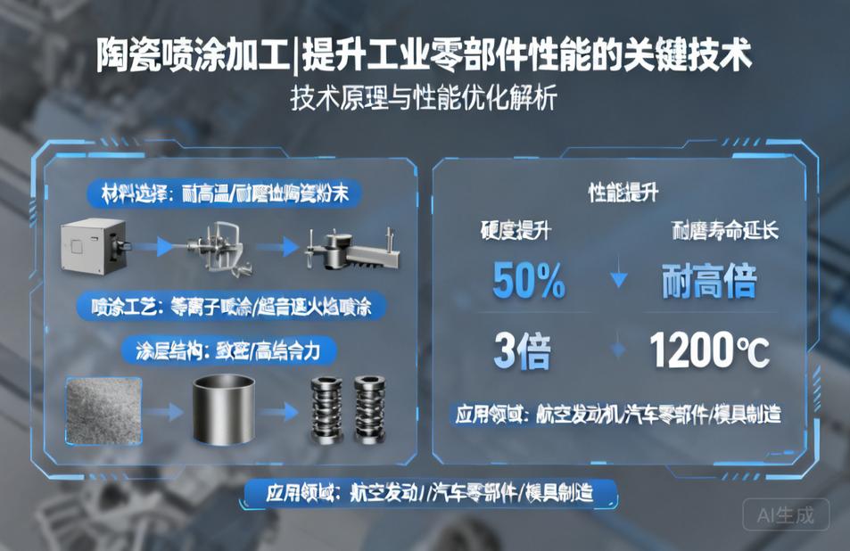 陶瓷喷涂加工|提升工业零部件性能的关键技术