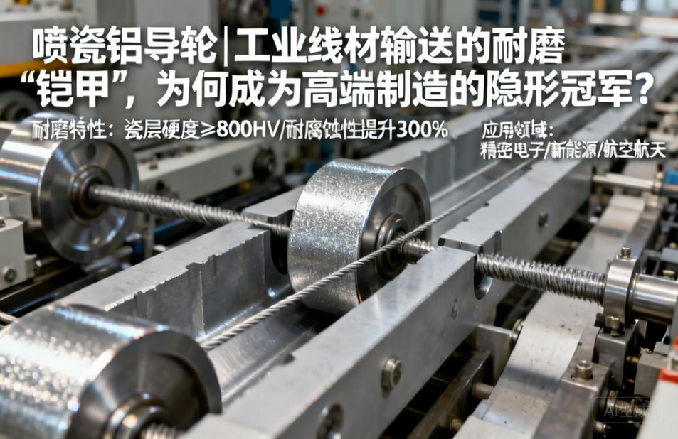 喷瓷铝导轮|工业线材输送的耐磨“铠甲”，为何成为高端制造的隐形冠军？