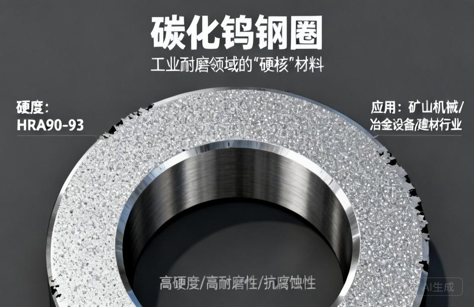 碳化钨钢圈|揭秘工业耐磨领域的“硬核”材料