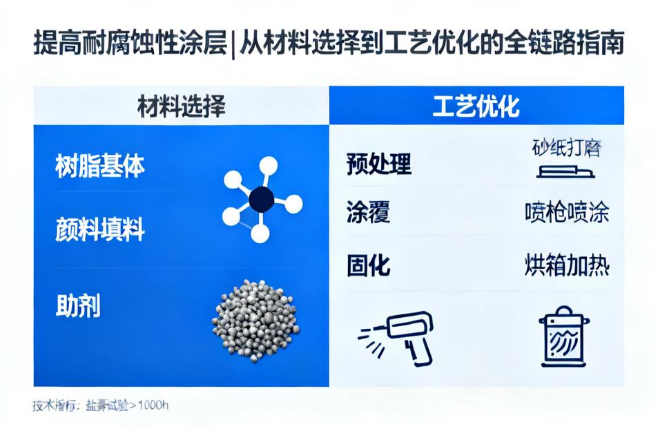 提高耐腐蚀性涂层|从材料选择到工艺优化的全链路指南