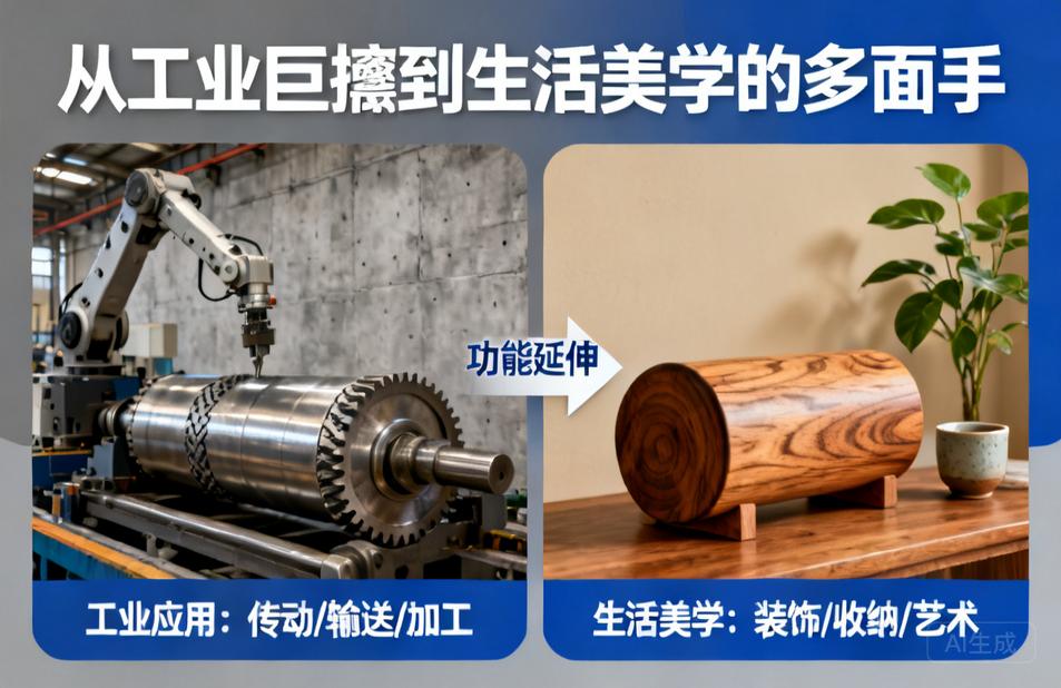 滚筒|从工业巨擘到生活美学的多面手