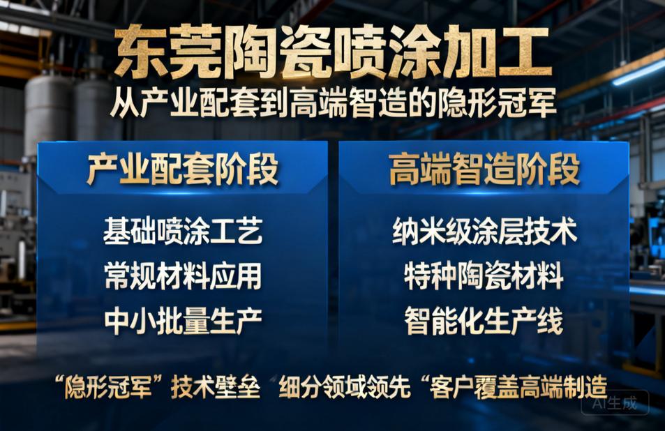 东莞陶瓷喷涂加工|从产业配套到高端智造的隐形冠军