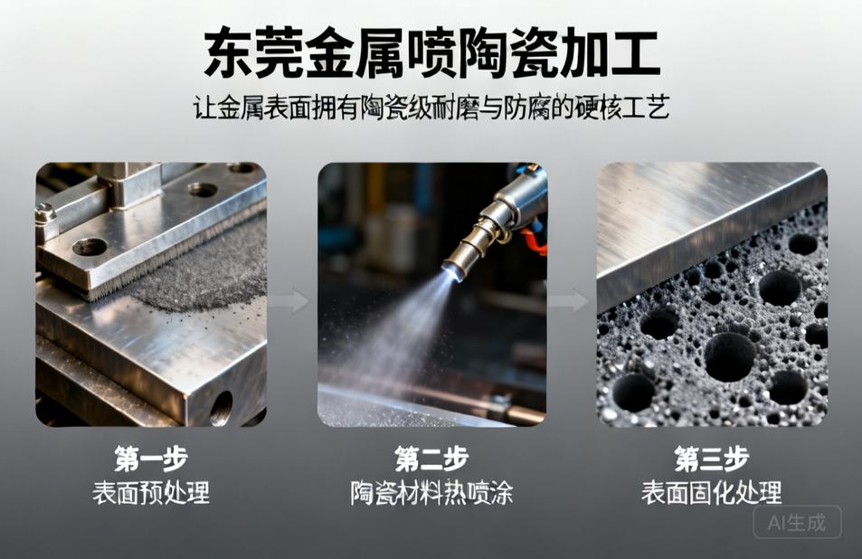 东莞金属喷陶瓷加工|让金属表面拥有陶瓷级耐磨与防腐的硬核工艺