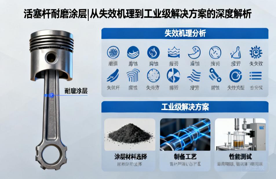 活塞杆耐磨涂层|从失效机理到工业级解决方案的深度解析