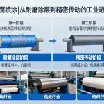 胶辊表面喷涂|从耐磨涂层到精密传动的工业进阶之路