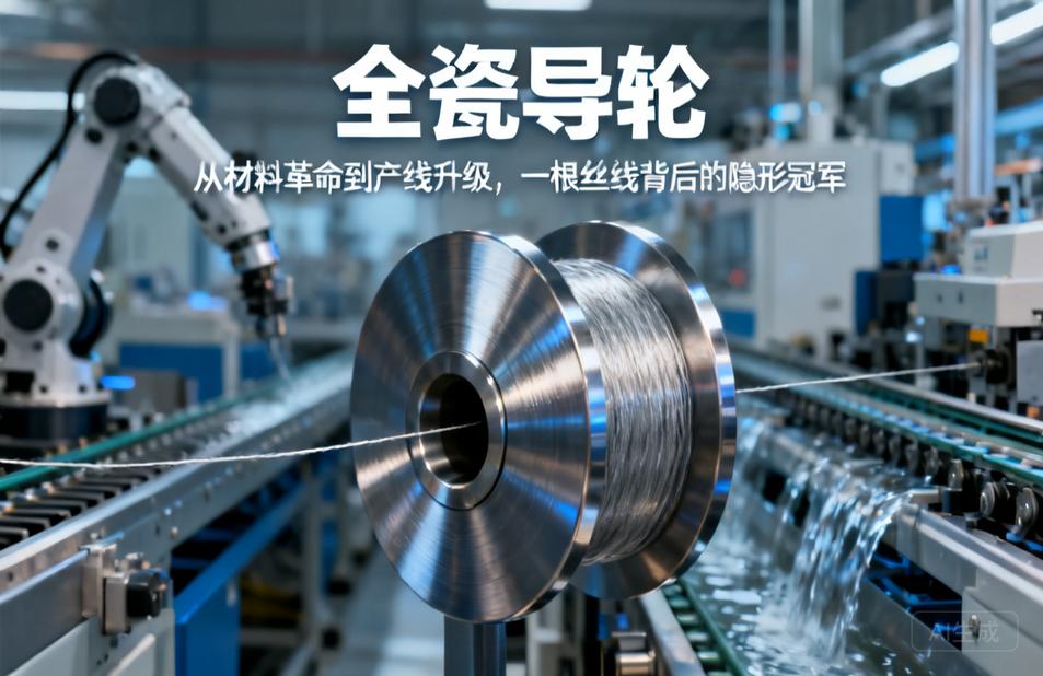 全瓷导轮|从材料革命到产线升级,一根丝线背后的隐形冠军